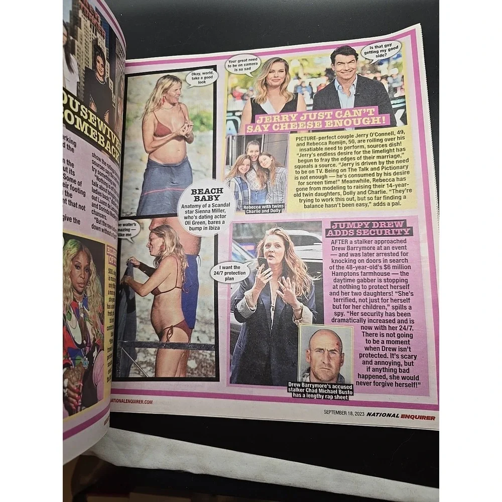 National Enquirer Hollywood Haters Britney Spears Bob Barker Kevin Costner 2023‎